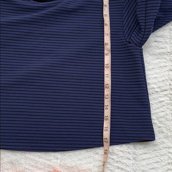 BCBGeneration Striped Crop Top - Picture 5 of 6